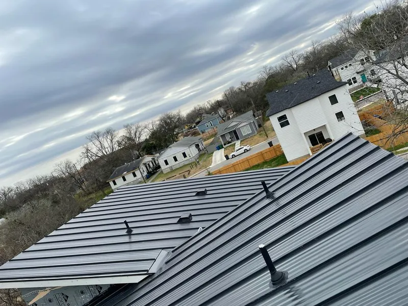 Standing seam metal roof panels with vents for Skylight Repair in South Hadley